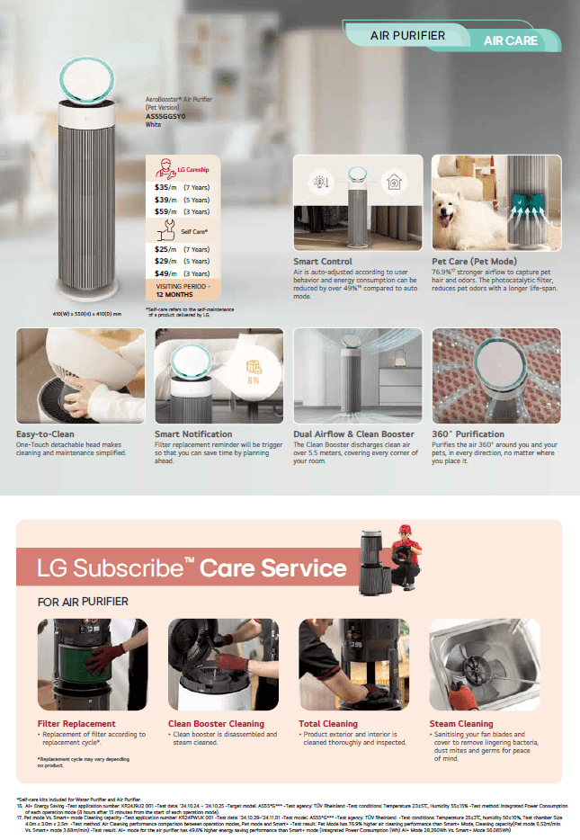 AeroBooster Air Purifier - Pet Version product