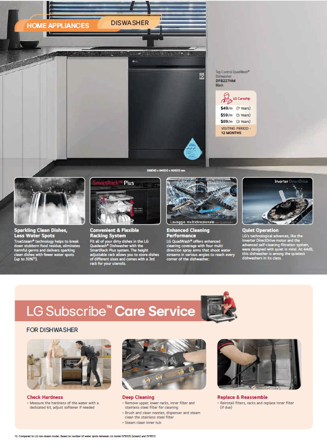 Top Control QuadWash Dishwasher - Black product