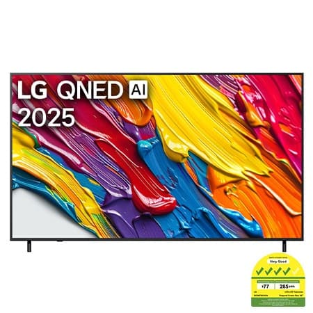 86인치 QNED TV 블랙 제품 사진